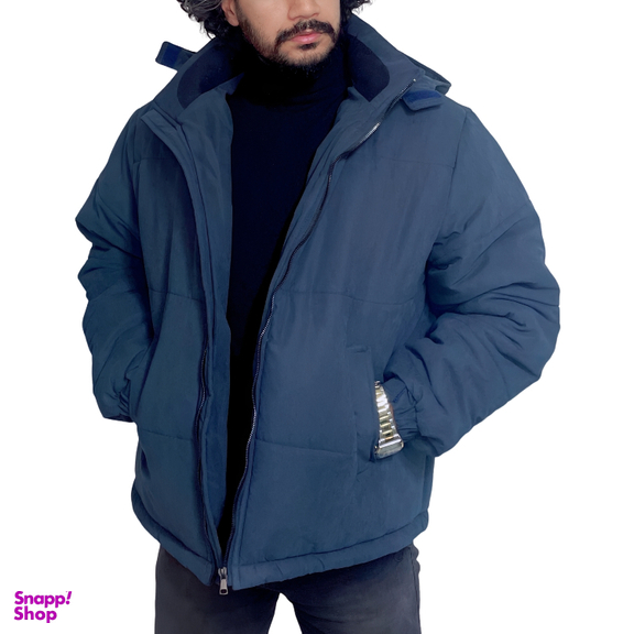 کاپشن مردانه مدل ضد آب کد 131 رنگ سرمه ای