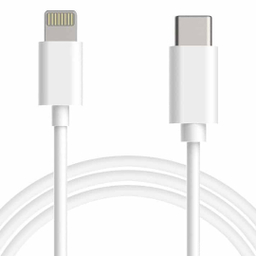 کابل شارژر طرح اپل مدل USB Type-C به Lightning کد 1 طول 1 متر