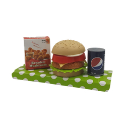 ست اسباب بازی آی توی مدل فست فود طرح همبرگر