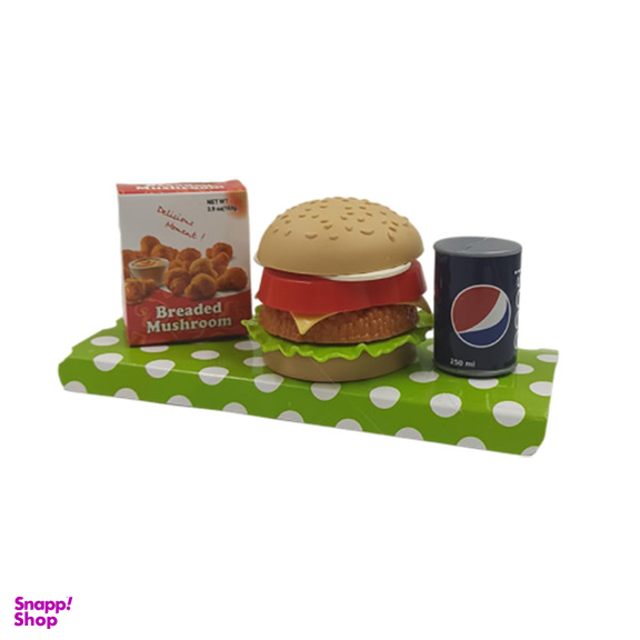 ست اسباب بازی آی توی مدل فست فود طرح همبرگر