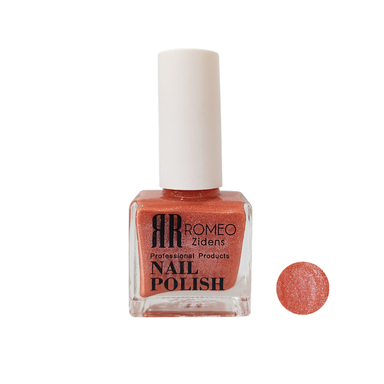 لاک ناخن رومیو شماره 147 رنگ نارنجی متالیک