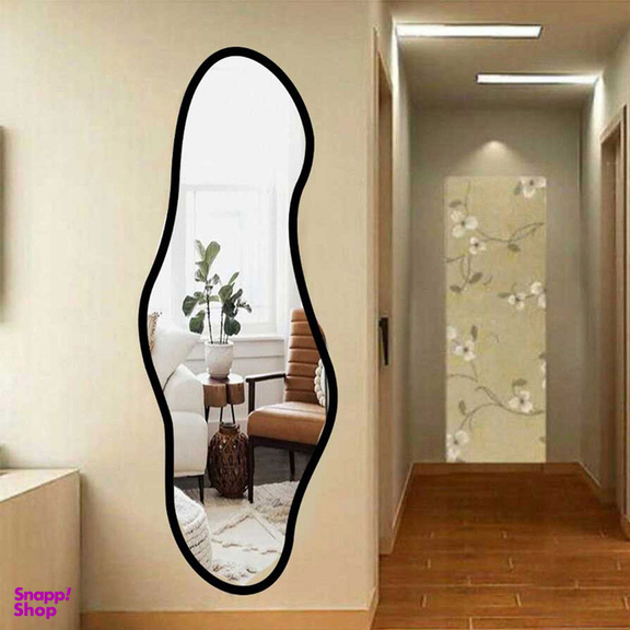 آینه مدل قدی چوبی طرح سانا کد W-180