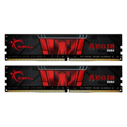 رم دسکتاپ DDR4 دو کاناله 3200 مگاهرتز CL16 جی اسکیل مدل AEGIS ظرفیت 8 گیگابایت بسته 2 عددی