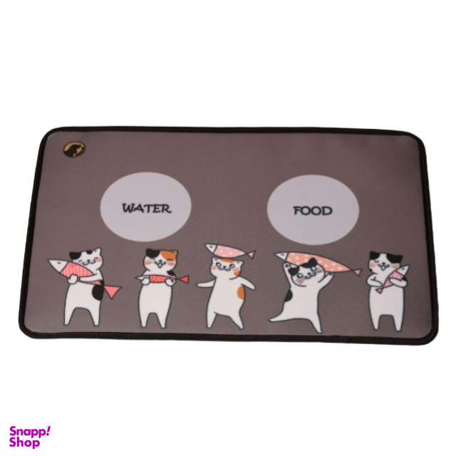 مت ظرف آب و غذا مدل HappyCat کد 37