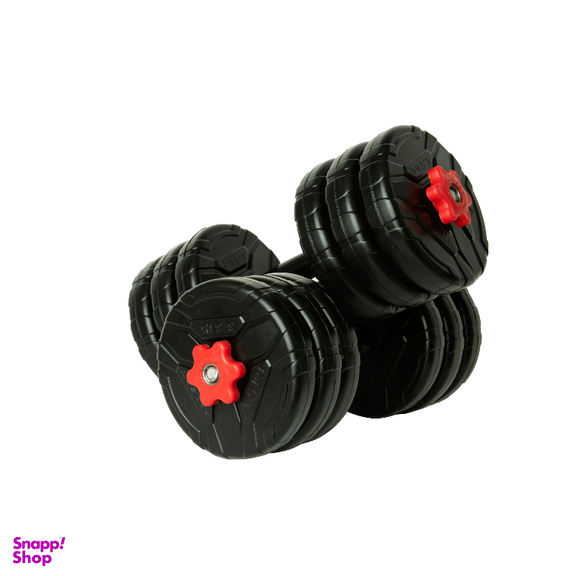 دمبل رادیس فیت مدل DVP-9-1500 وزن 9 کیلوگرم بسته 2 عددی
