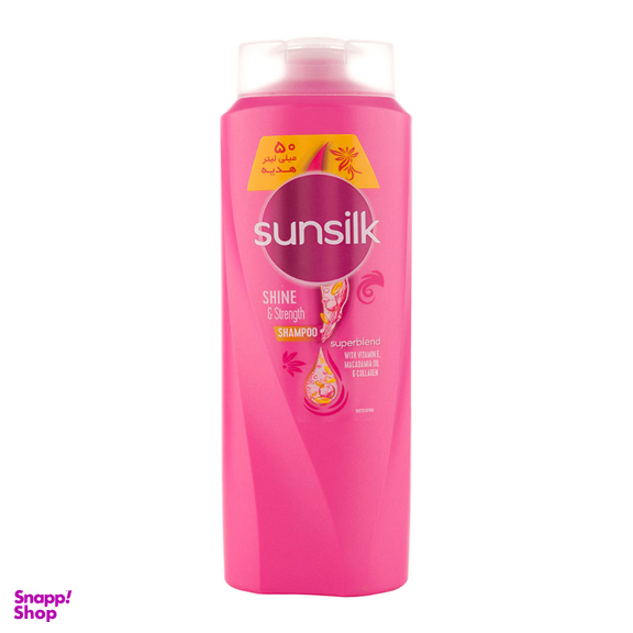 سانسیلک شامپو سر سان سیلک مدل Shine & Strength حجم 650 میلی لیتر