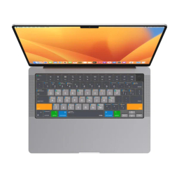 محافظ کیبورد جی سی پال مدل VerSkin Apple MacOS Shortcut Keybaord