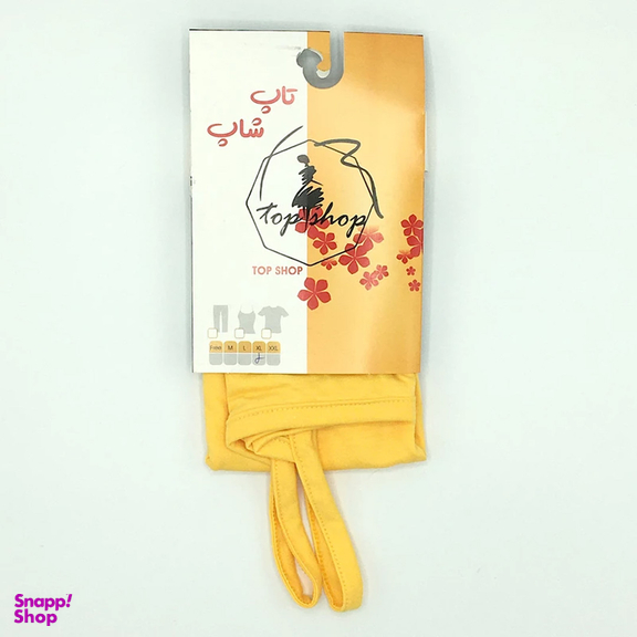 تاپ زنانه تاپ شاپ کد 8015 رنگ زرد