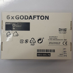 شمع وارمر LED ایکیا مدل GODAFTON بسته 6 عددی