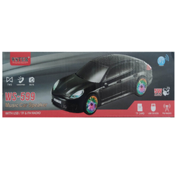 اسپیکر بلوتوثی وستر طرح ماشین کد WS-599