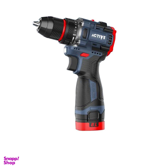 دریل پیچ گوشتی شارژی براشلس اکتیو تولز مدل AC-3517BL