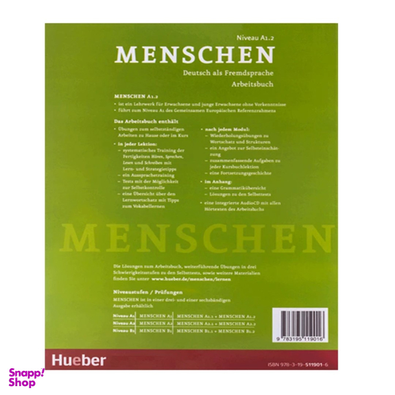 کتاب Menschen A1.2 اثر جمعی از نویسندگان انتشارات اشتیاق نور