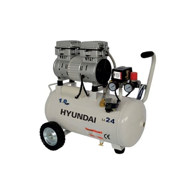 کمپرسور باد سایلنت هیوندای (Hyundai) مدل 1024-AC حجم 24 لیتر