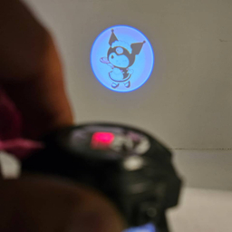 ساعت مچی دیجیتال بچگانه مدل کرومی کارتونی پروژکتوری