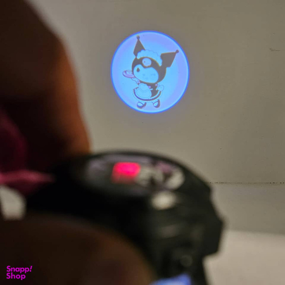 ساعت مچی دیجیتال بچگانه مدل کرومی کارتونی پروژکتوری