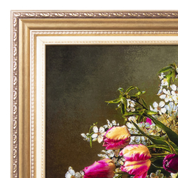 تابلو فرش دستباف سی پرشیا مدل گل در گلدان سرامیکی کد 903650