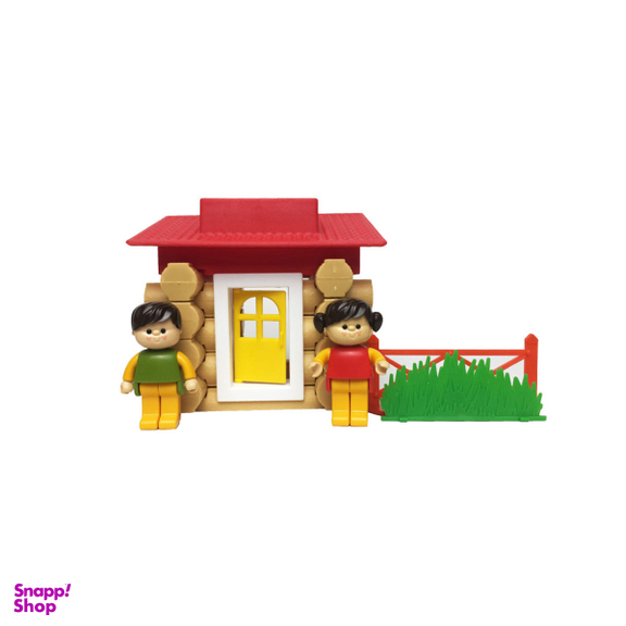 اسباب بازی 62 کلبه جنگلی 62 قطعه TAK TOY WOODLAND COTTAGE 1022