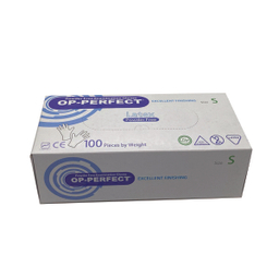 دستکش لاتکس اپی پرفکت مدل اکسلنت سایز S بسته 100 عددی