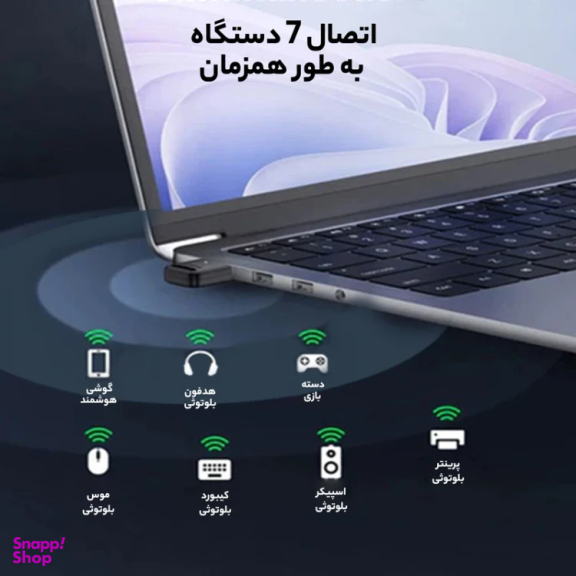 دانگل بلوتوث ورژن 5.3 یوگرین مدل UGREEN CM591-90225