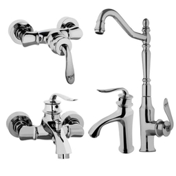 ست شیرآلات مرجان خزر مدل ویستا کد 1003