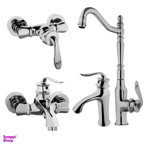 ست شیرآلات مرجان خزر مدل ویستا کد 1003