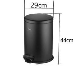 سطل زباله پدالی سرکوله مدل آرام بند کد 20L