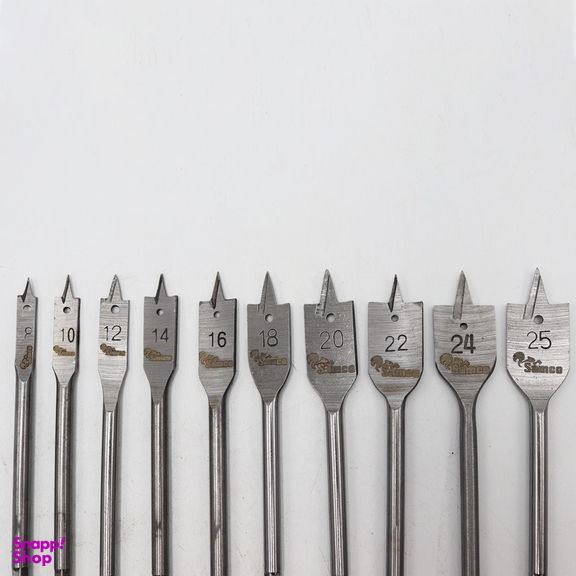 مته برگی سامکو مدل YP-8-40 مجموعه 17 عددی