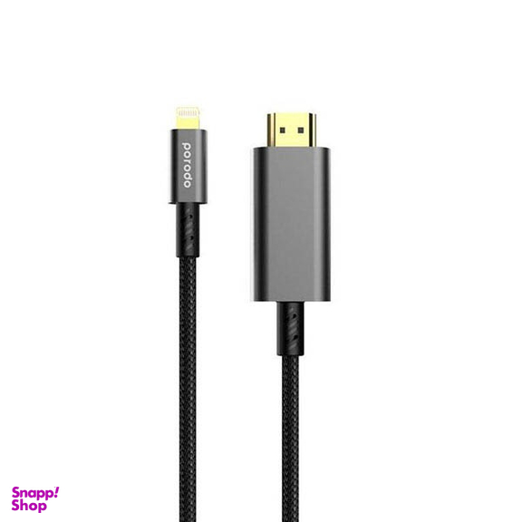 کابل تبدیل Lightning به HDMI پرودو مدل PD-4KHDML طول 1 متر