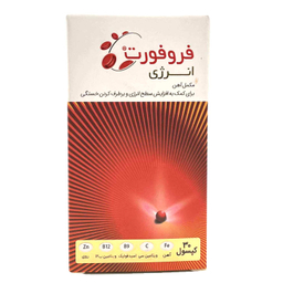 قرص مکمل آهن فروفورت دکتر عبیدی بسته‌ ۳۰ عددی