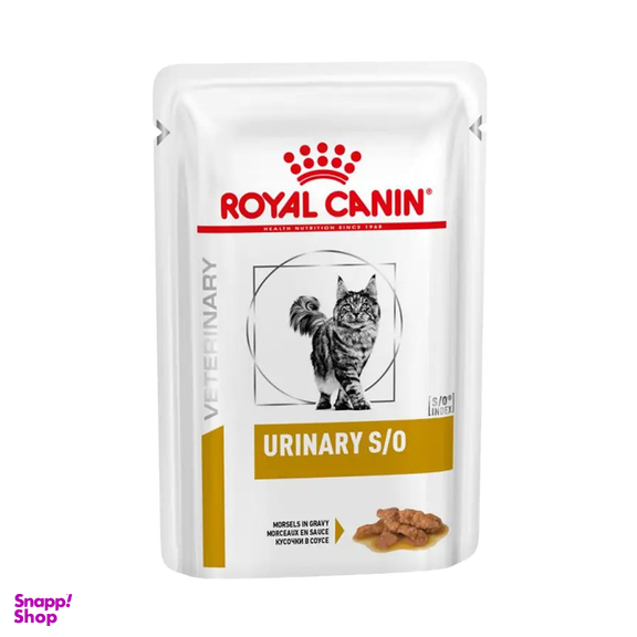 پوچ گربه رویال کنین مدل Urinary S/O وزن 85 گرم