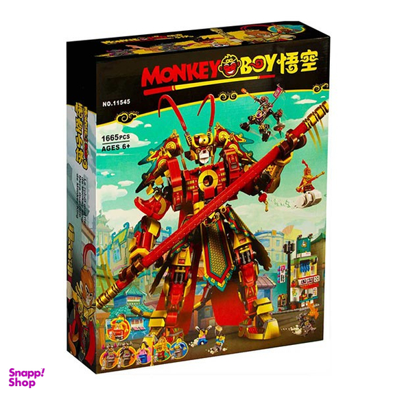 لگو مانکی کیدز مدل Monkey King Warrior Mech کد 11545