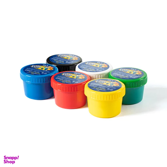 رنگ انگشتی 6 رنگ پارس کد RFP6