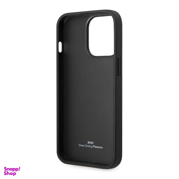 قاب موبایل چرمی سی جی کد 183473 طرح بی ام و مناسب iPhone 14 Pro Max