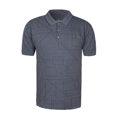 پولوشرت مردانه تکنیک پلاس 07 کد TS-165-NO رنگ خاکستری