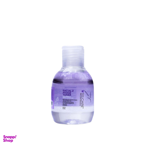 پاک کننده آرایش 2 فاز سیلکر مدل all skin حجم 120 میلی لیتر