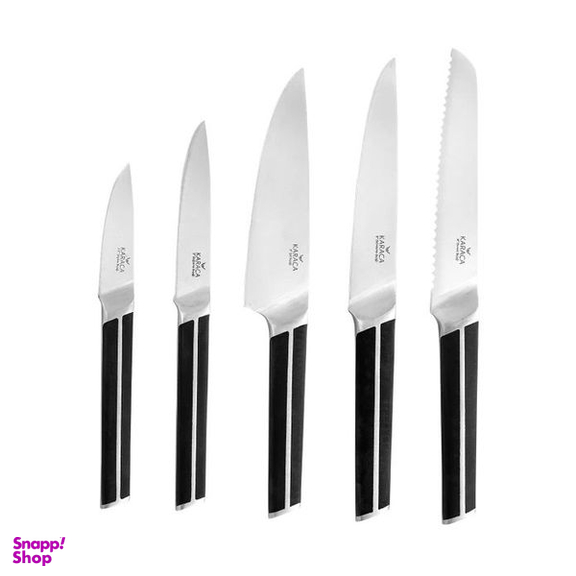 سرویس چاقو آشپزخانه 6 پارچه کاراجا مدل تتون
