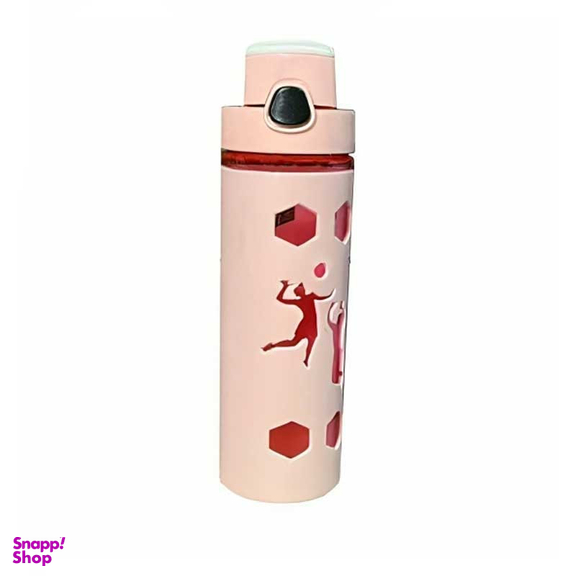 قمقمه دوچرخه مدل کاوردار طرح بسکتبال گنجایش 0.5 لیتر