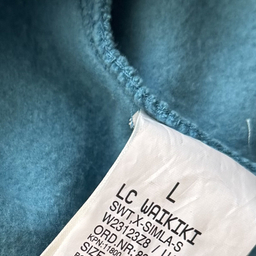 هودی مردانه ال سی وایکیکی مدل آستر پلار بیسیک