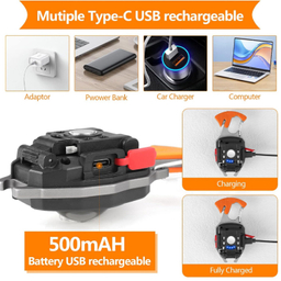 چراغ قوه و گجت کمپینگ 7 کاره مدل Multifunctional Camping Gadget