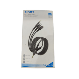 کابل دیتا Jack 3.5mm به Jack 3.5mm/Lightning/Type-C ایکس کین کد XK-AUX114 طول 1.2 متر