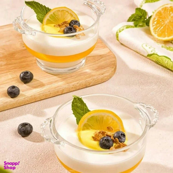 کاسه سوپ خوری لیمون کد 6160 مجموعه 2 عددی