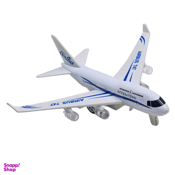 ماکت هواپیما ناب سل مدل مسافربری ایرباس موزیکال چراغدار AIRBUS 747