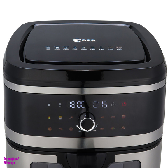 سرخ کن بدون روغن سوپر کاسا مدل دو المنته CA-119
