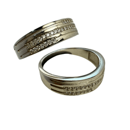 ست انگشتر نقره 925 عیار کد RNG 1115