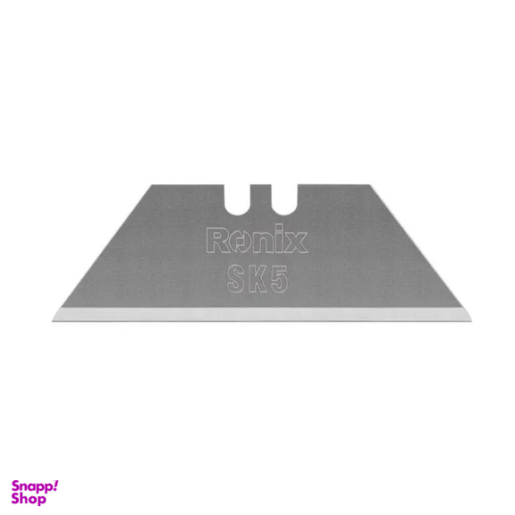 تیغ کاتر ذوزنقه ای SK5 رونیکس کد RH-3092 بسته 10 عددی