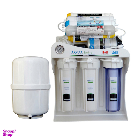 دستگاه تصفیه کننده آب آکوآ اسپرینگ مدل NF SF4200 به همراه فیلتر تصفیه آب مجموعه 4 عددی