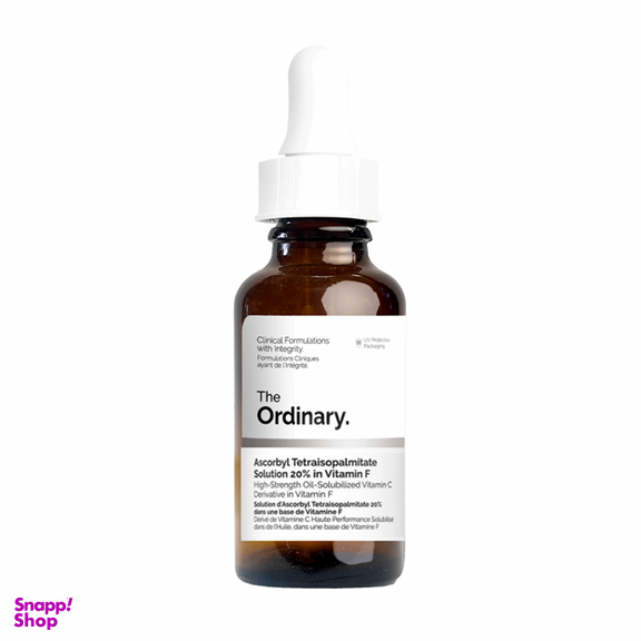 سرم ویتامین سی دی اوردینری مدل Ascorbyl Tetraisopalmitate 20% حجم 30 میلی لیتر