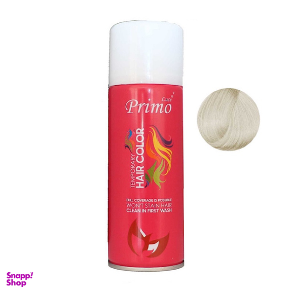 اسپری رنگ مو پریمولوسی مدل Temporary Hair color شماره 05 رنگ یخی حجم 150 میلی لیتر