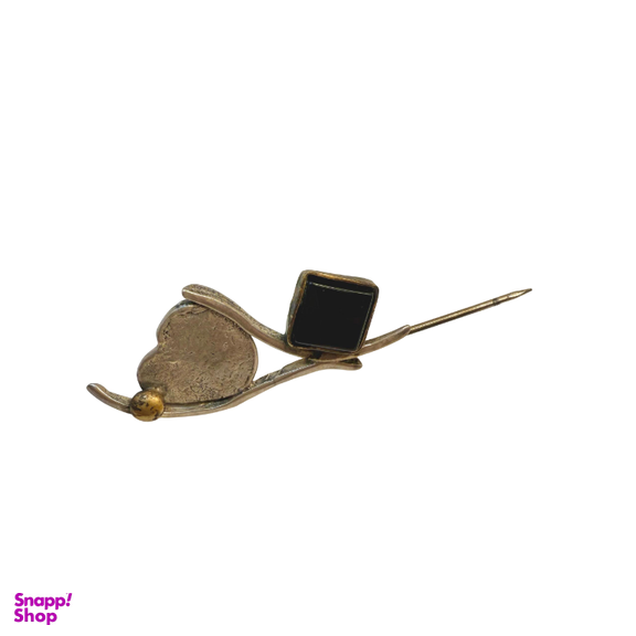 گل سینه نقره 925 عیار زنانه طرح مربع کد 45010 GLSN