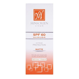 کرم ضدآفتاب SPF60 بدون رنگ مای حجم 50 میلی‌ لیتر مجموعه 2 عددی